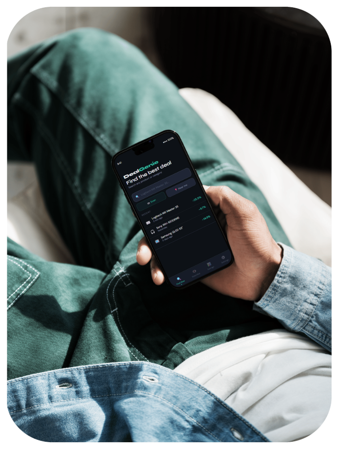 DealGenie App Mockup